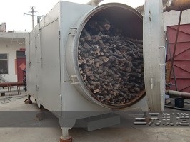 原木炭化炉